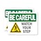 Signmission Safety Culture Sign, 5 in Width, Vinyl Decal, Rectangle OS-2PACK-BC-D-35-L-10065 - alternate 1